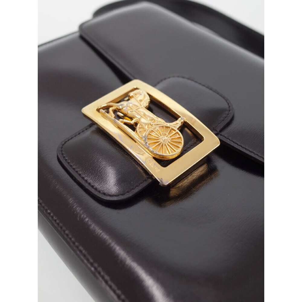 Celine Carriage Buckle Shoulder Bag - Picture 7 of 9